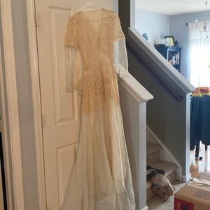 1930’s/1940’s Wedding Dress
